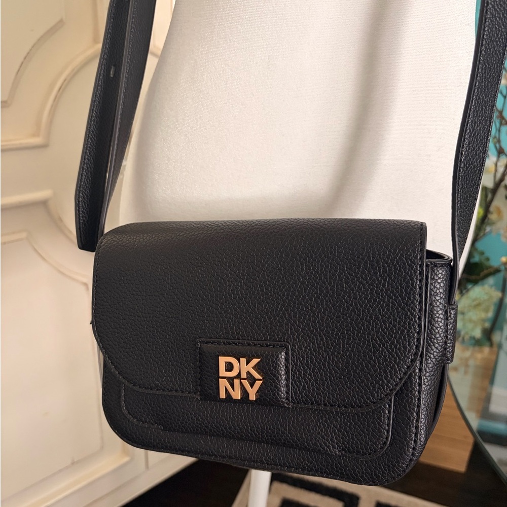 DKNY NWT,  Brand New! Black Crossbody Bag (or Shoulder)